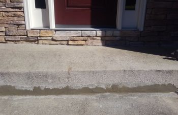 sidewalk lifted
