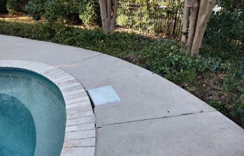 after pool deck repair
