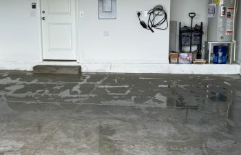 concerte garage floor