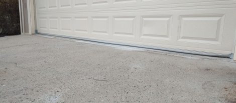 driveway after lifting