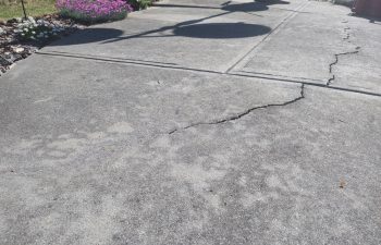 patio lifted & leveled