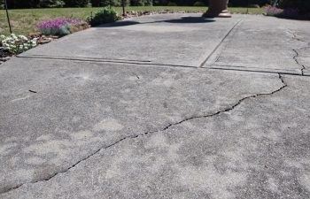 patio lifted & leveled