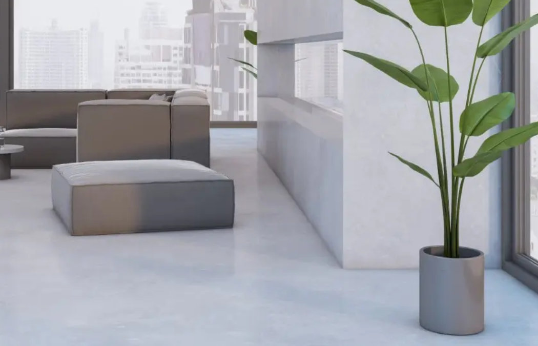concrete floor